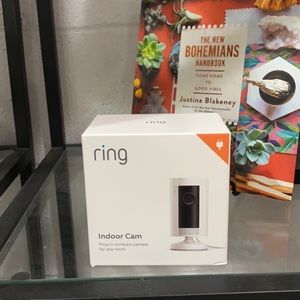 Ring INDOOR camera NWOT. I bought it and didn’t realize it was an indoor camera.